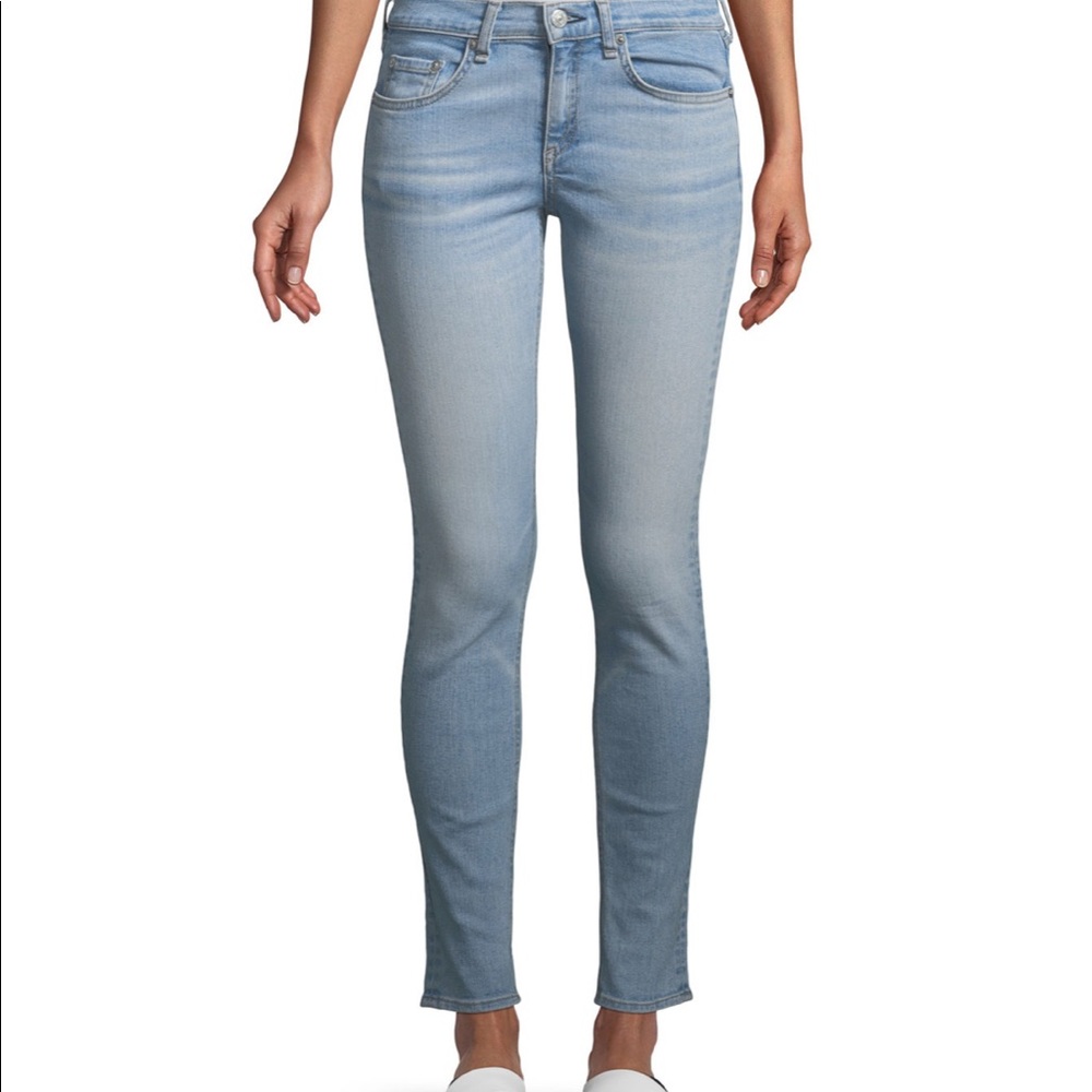 Tag and bone ankle skinny jeans